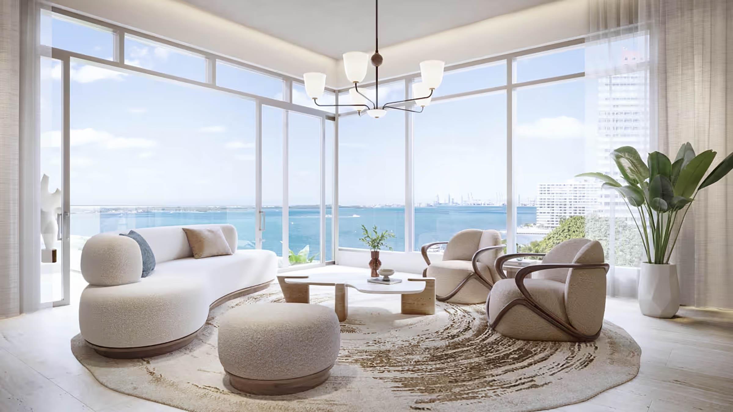 Rendering of St Regis Residences Miami Brickell Bayfront Villa View